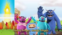 Scary Finger Family | nursery rhymes | kids songs | monsters finger family