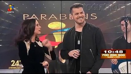 Ivad Domingues e GOUCHA trocam bocas em directo