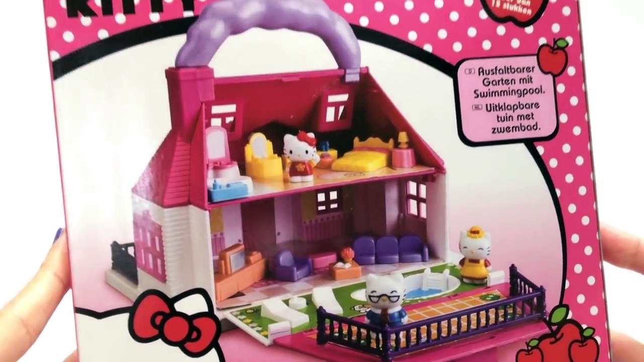 Hello Kitty Mini casa de Muñecas Llevar a lo Largo de la obra Casa de Muñecas Transportable ハローキティ