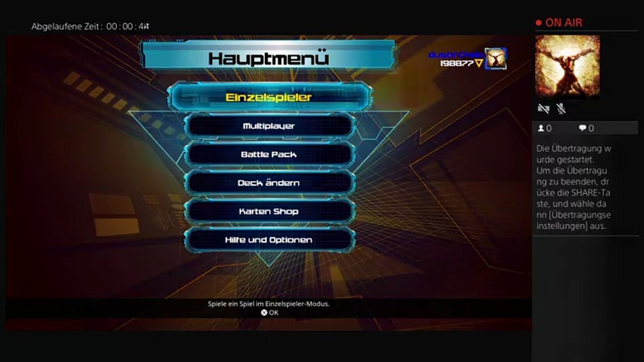 Ps4-live-Übertragung von dustin04do