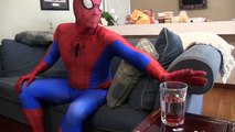 Spiderman vs Deadpool, Frozen Elsa, Anna, Joker Basketball Superheroes in Real Life Movie