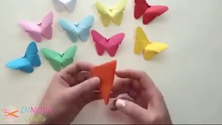 Cách gập con bướm bằng giấy cực đẹp