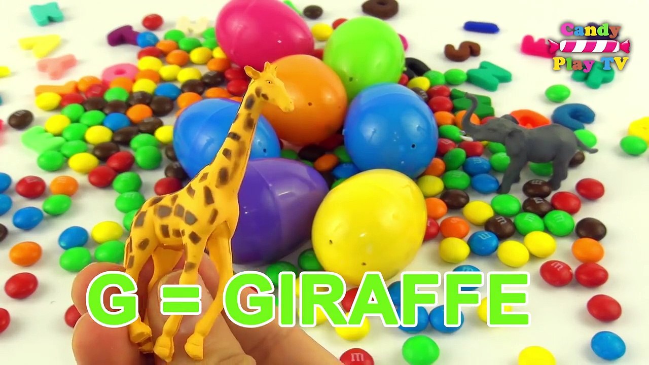 26 Disney Alphabet Surprise Eggs Play Doh - Learn the ABC with Your Favorite Characters