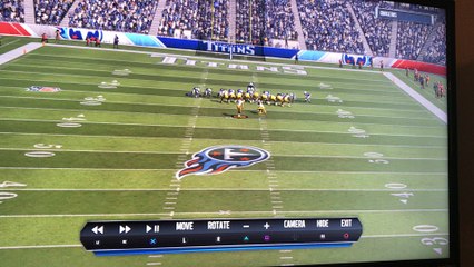 Blocked FG return for TD to win the game!