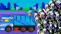 Good Garbage truck vs Evil Monster Trucks _ Learn Vehicles for kids _ Truck Cartoon for kids-RMDyQ27RshA
