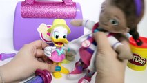 Doc McStuffins Médico de la Bolsa de la Playset Disney Junior Plastilina Doctora Juguetes Médico Kit Para