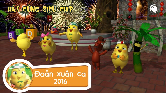 ✔ Nhạc thiếu nhi vui nhộn | ĐOẢN XUÂN CA | Chicken Band | Gà con Siêu chíp