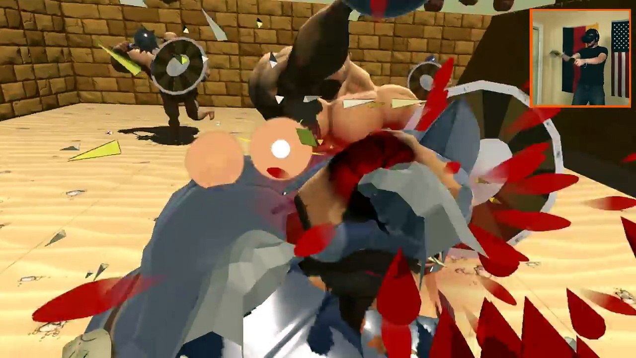 GORN HANDS ONLY CHALLENGE! NO WEAPONS! - Gorn Gameplay - Gorn VR HTC Vive-kS4f2Jx2sM0