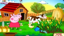 Tractor Niños Peppa Pig y animales de la granja en Español