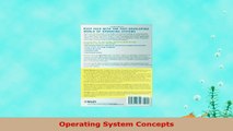 READ ONLINE  Operating System Concepts