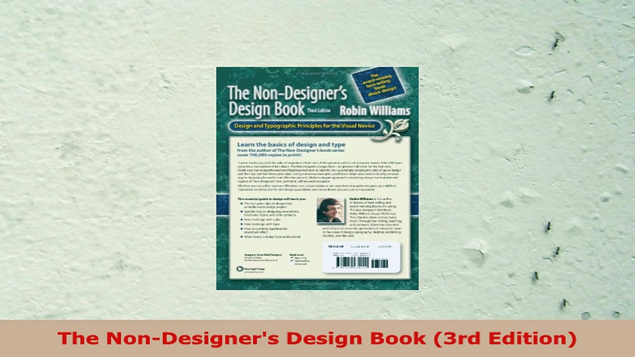 READ ONLINE  The NonDesigners Design Book 3rd Edition