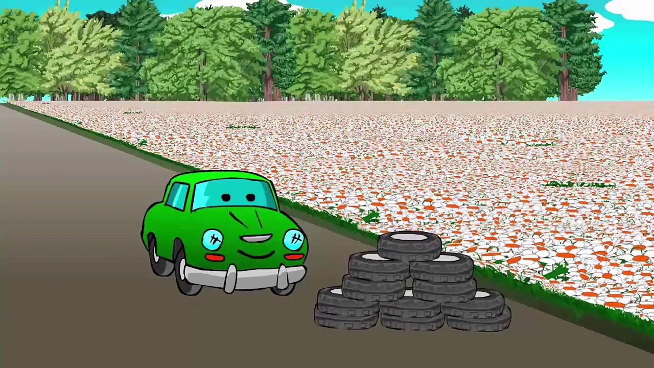 SmaLL Car STOLEN TRUCK's Tires! Cartoons about CARS for KIDS! PlayLand 85-x3HPJYhMHbE