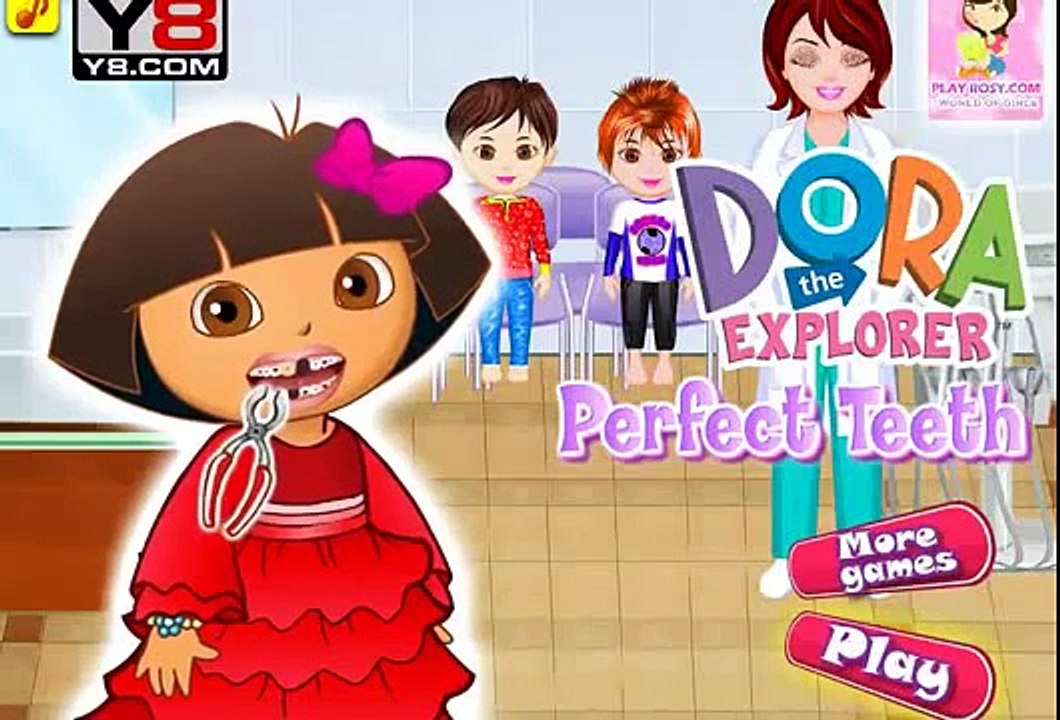 Dora the Explorer Perfect teeth at the Dentist Juegos para los niños kzd7 miAY4A