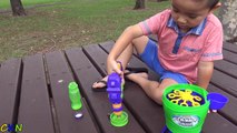 Gazillion Tornado Bubble Machine And Bubble Gun Kids Outdoor Playtime Fun Wih Ckn Toys-gox_DMUc8QI