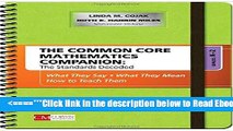 Read The Common Core Mathematics Companion: The Standards Decoded, Grades K-2: What They Say, What