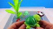 Learn Sea Animal Names, and colors and Counting numbers with Aqua Water Fish Toys Learning for Kids-3j1eaKHneM4