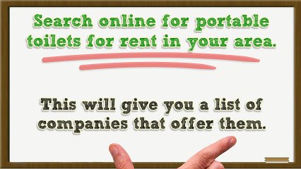 Find The Best Price On Portable Toilets For Your Event