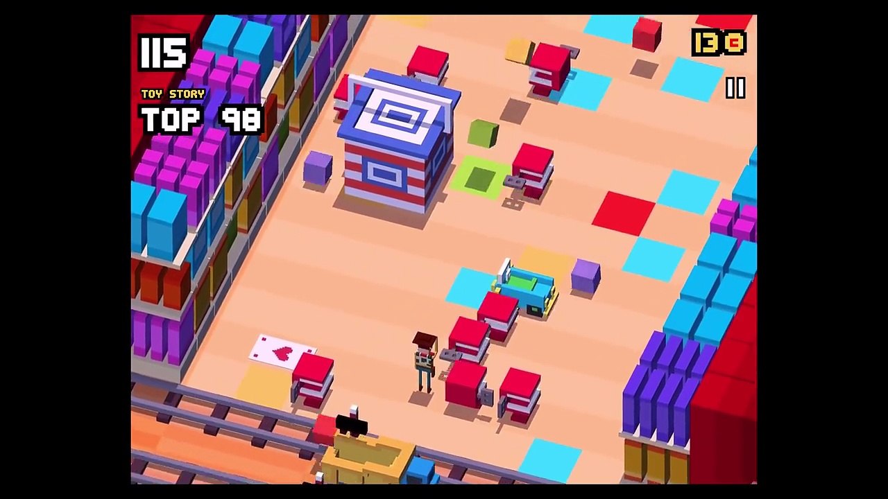 Disney Crossy Road: Gameplay Woody Longest Run Top 191 (Toy Story) iOS & Android By Disney