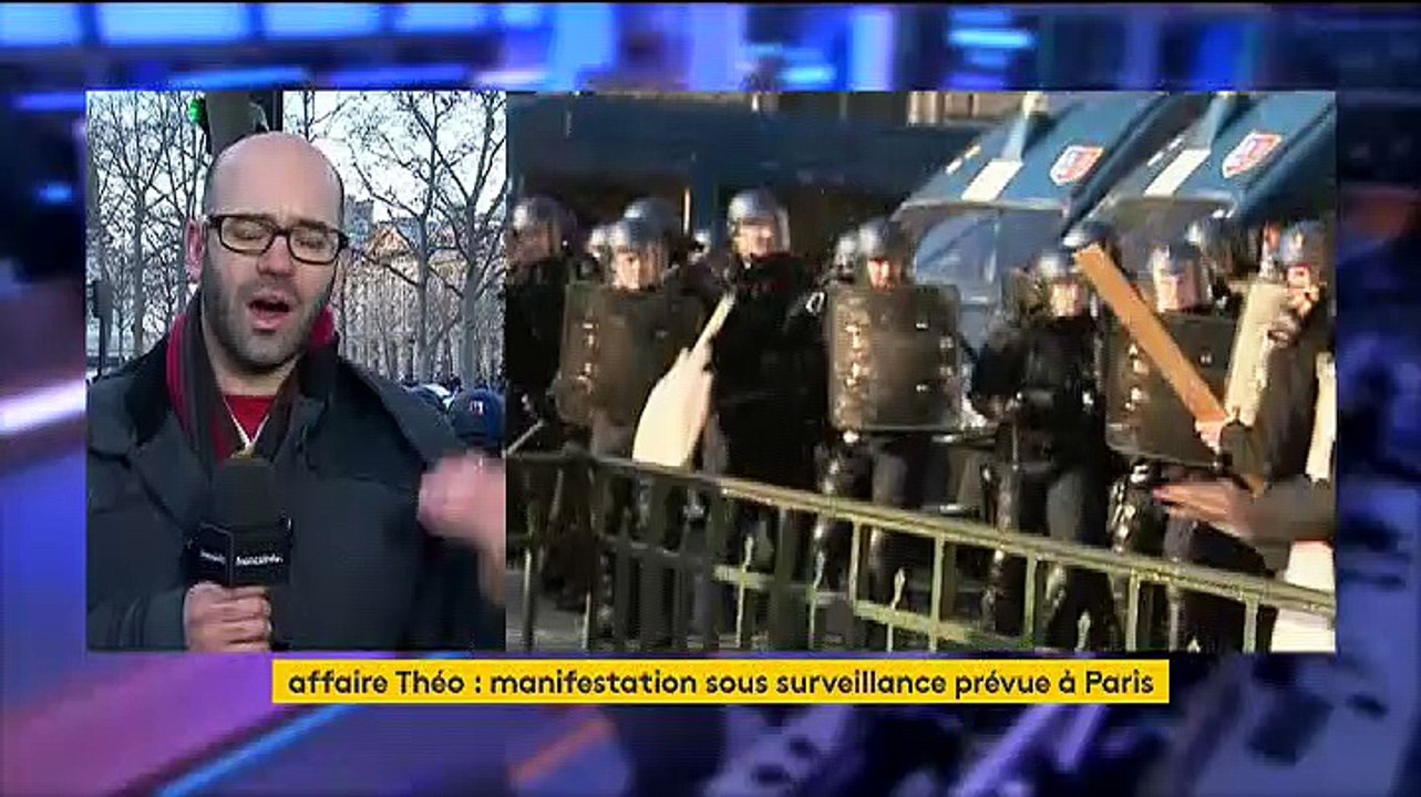 quelques incidents à la fin de la manifestation parisienne anti-violence policières du 18fev2017