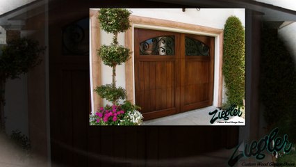 Wooden garage doors - zieglerdoorsinc.com