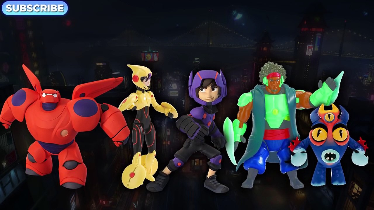 Finger Family Disney BIG HERO 6 - Daddy Finger Song [Singer BayMax] BIG HERO 6 Finger Fami