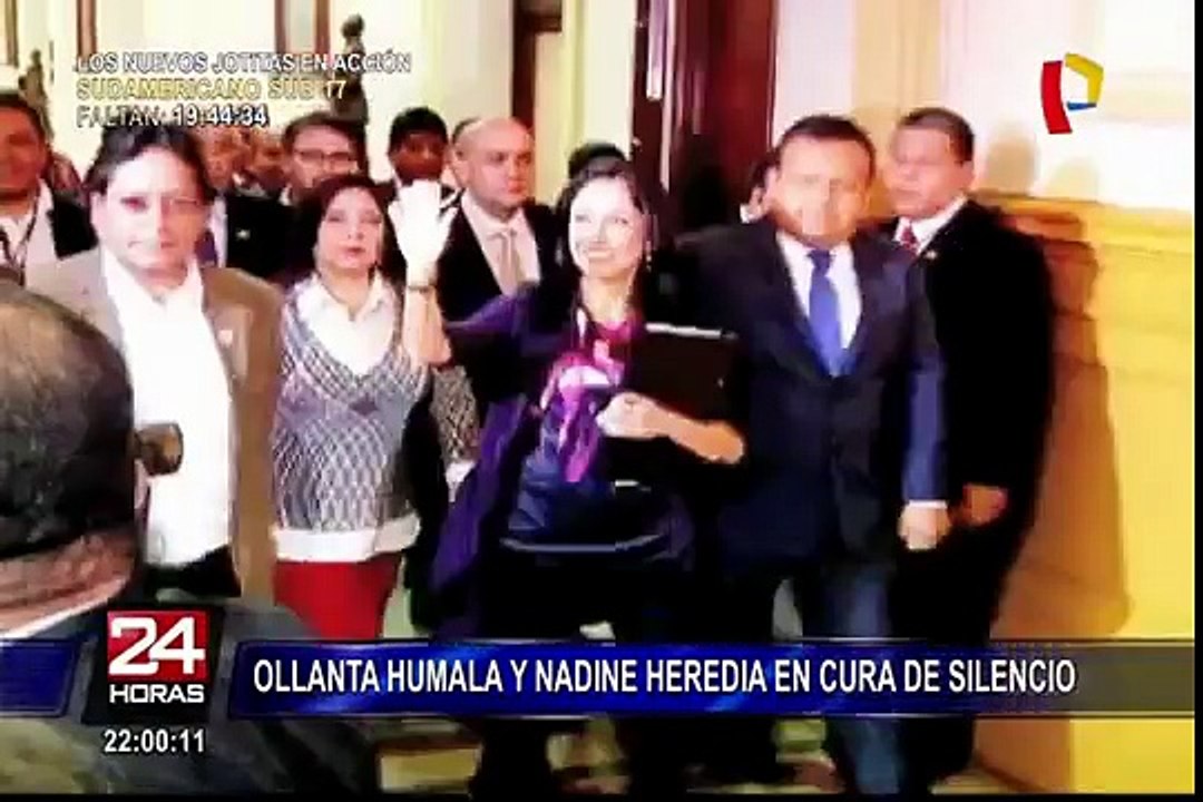 Ollanta Humala y Nadine Heredia evitan pronunciarse tras confesión de Jorge Barata
