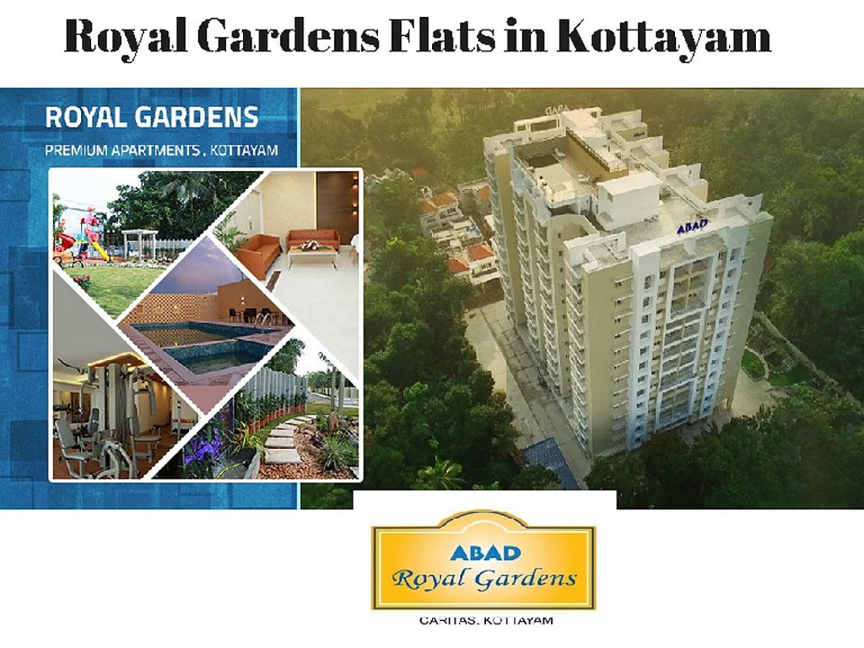 Flats in Kottayam-Apartments in Kottayam-Royal Gardens Flats