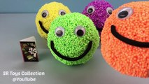 Playfoam Balls Smiley Face Surprise Toys and Baby Doll Bath in Candy Fun Pretend Play with Toy Ducks-OTFfLWdFzCY