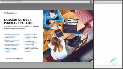 Collaborateurs ambassadeurs, valorisation de l’expertise et du leadership sur les réseaux sociaux | avec Sociabble