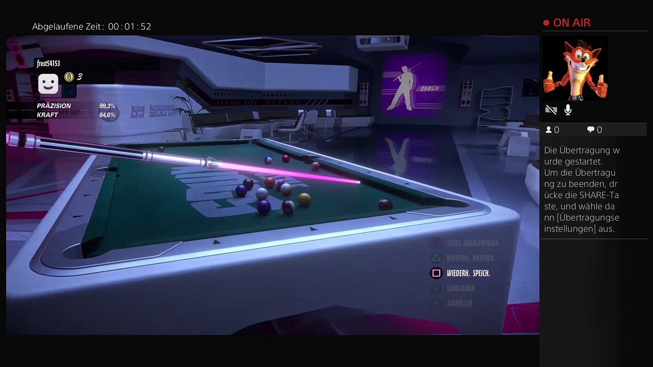 Ps4-live-Übertragung von tsintos20