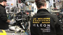 François Hollande à Renault Cléon