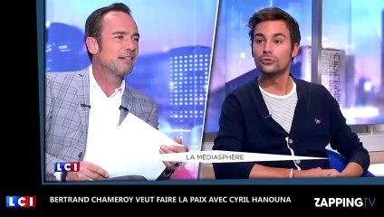 Cyril Hanouna  - Bertrand Chameroy prêt à faire la paix avec l'animateur (Vidéo)