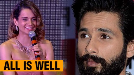 Kangana Ranaut's FINAL REACTION ON Her Relation With Shahid Kapoor