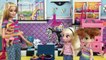 Baby Sitter! Barbie Babysitting Elsa & Anna! Change Diaper Feed Baby Toilet Disaster & Make up Mess!-vuQ96-0HIPM