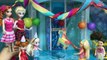 Birthday Party! Elsa and Anna celebrate with Birthday Cake, Piñata, Pass the Parcel & Bouncy Castle!-1FJe7sDPDaQ