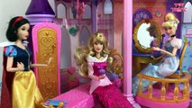 Disney Princesses get pranked by the Evil Queen! Elsa Anna   Dream Castle Full Dolls Movie!-I_jO4TCJZis