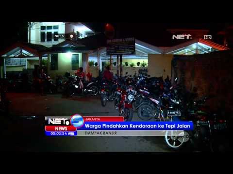 Hujan deras akibatkan banjir dan macet Jakarta di sejumlah kawasan - NET5