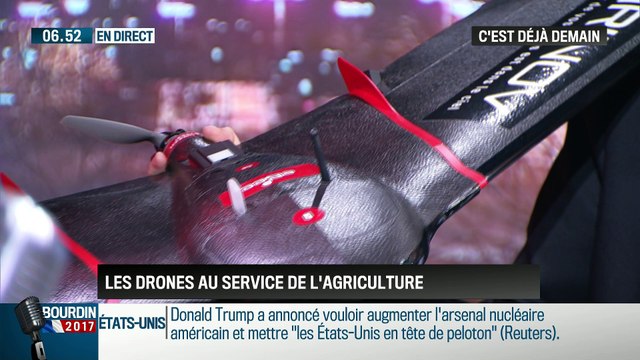 La chronique d'Anthony Morel: Les drones au service de l'agriculture - 24/02