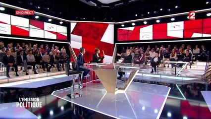 "L'émission politique" : Jean-Luc Mélenchon rate son tacle à Léa Salamé et la fait rire ! (Vidéo)