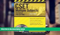 PDF [Free] Download  CliffsNotes CSET: Multiple Subjects with CD-ROM, 3rd Edition [Download] Online