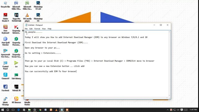 How to add idm to any browser | Chrome, FireFox, Safari, Opera and etc. | Shortcut way by Viewsofy