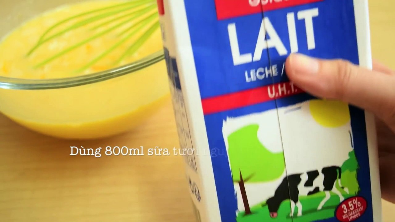 Cách làm bánh flan đơn giản nhất