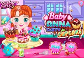 Anna Tasty Cupcake Disney princess Frozen Game for Little Girls