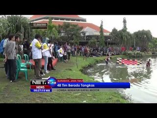 Lomba miniatur kapal motor tingkat nasional - NET24