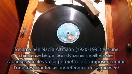 Tohama - Ma vache et moi (78t Je disque je veux)