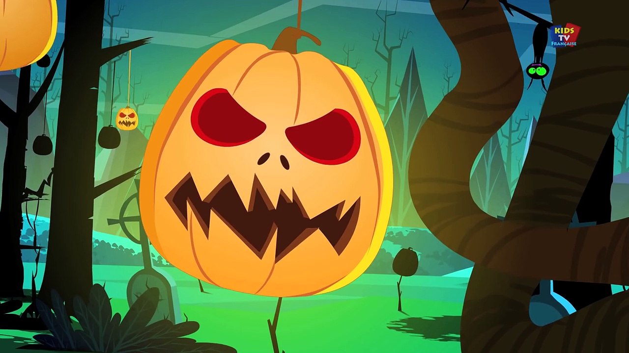 Effrayant dix dans le lit _ chansons de pépinière _ Scary Ten in the Bed _ Halloween Songs-J5gnzO4yqmg