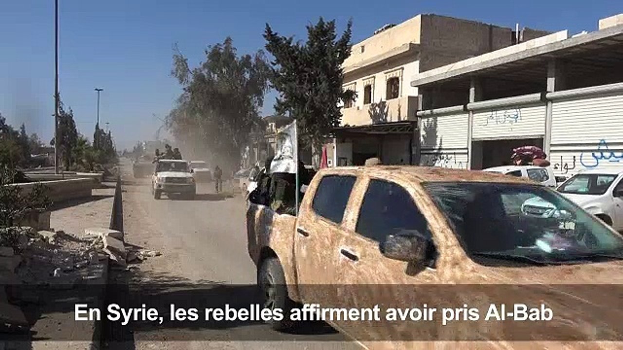 Syrie : des rebelles disent avoir repris Al-Bab à l'EI