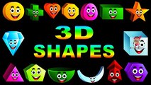 Shapes for kids children grade 1. Learn 3D shapes (geometric solids) with Choo-Choo Train