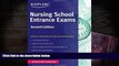 Best Ebook  Nursing School Entrance Exams (Kaplan Test Prep)  For Kindle