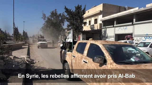 Syrie : des rebelles disent avoir repris Al-Bab à l'EI